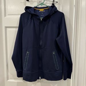 Bonobos Elements Full Zip Hoodie (Navy)